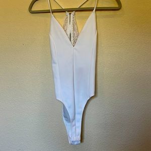 Forever 21 Lace back body suit